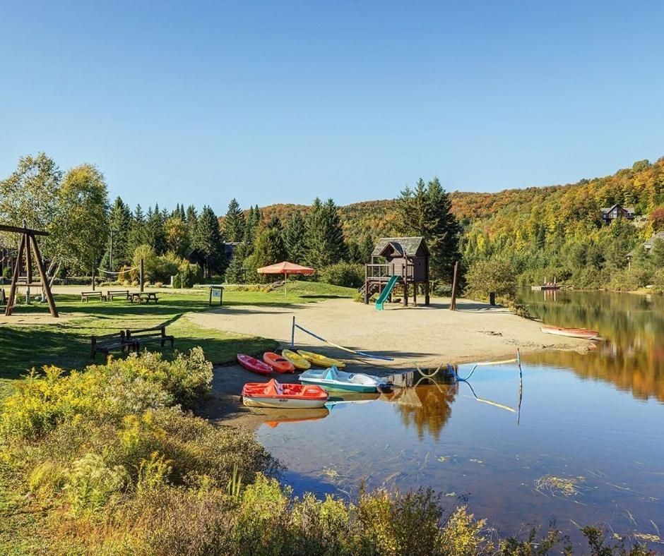 The Chic Shack - Golf, Ski, Spa Saint-Faustin ภายนอก รูปภาพ
