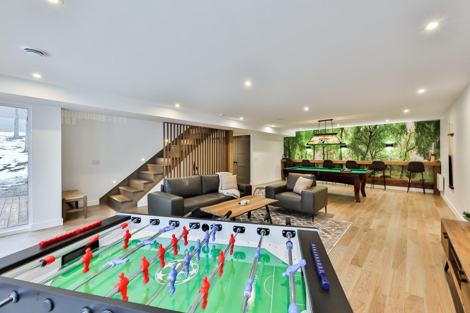 The Chic Shack - Golf, Ski, Spa Saint-Faustin ภายนอก รูปภาพ