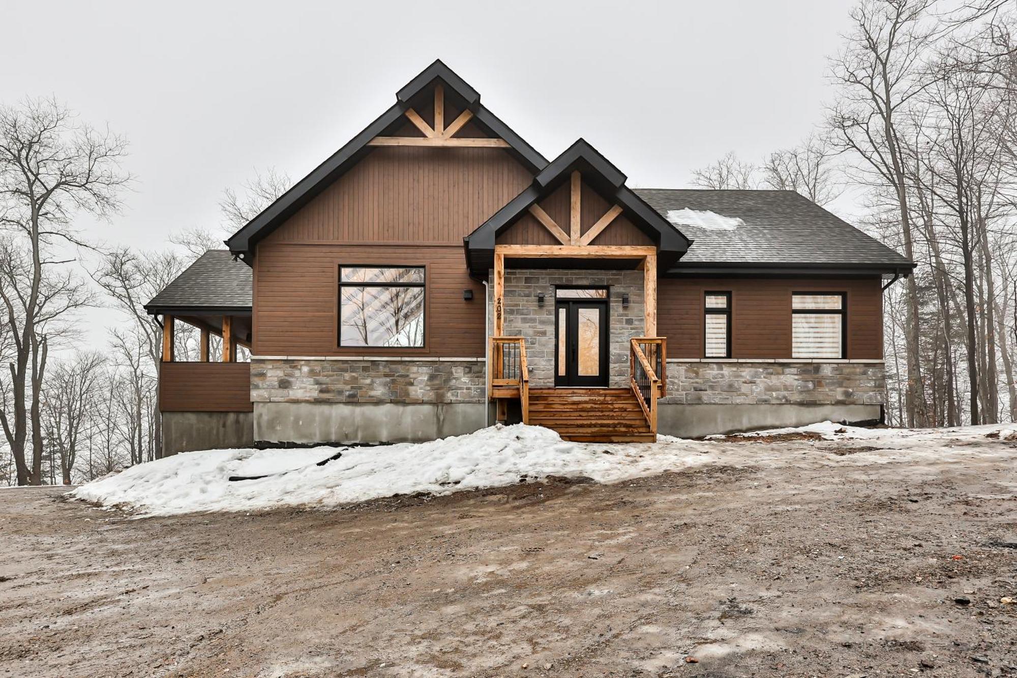 The Chic Shack - Golf, Ski, Spa Saint-Faustin ภายนอก รูปภาพ